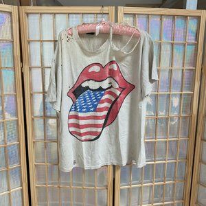 Authentic Distressed Rolling Stone 94/95 Tour T-Shirt